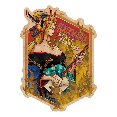 ONE PIECE 旅行貼紙 黑瑪麗亞1