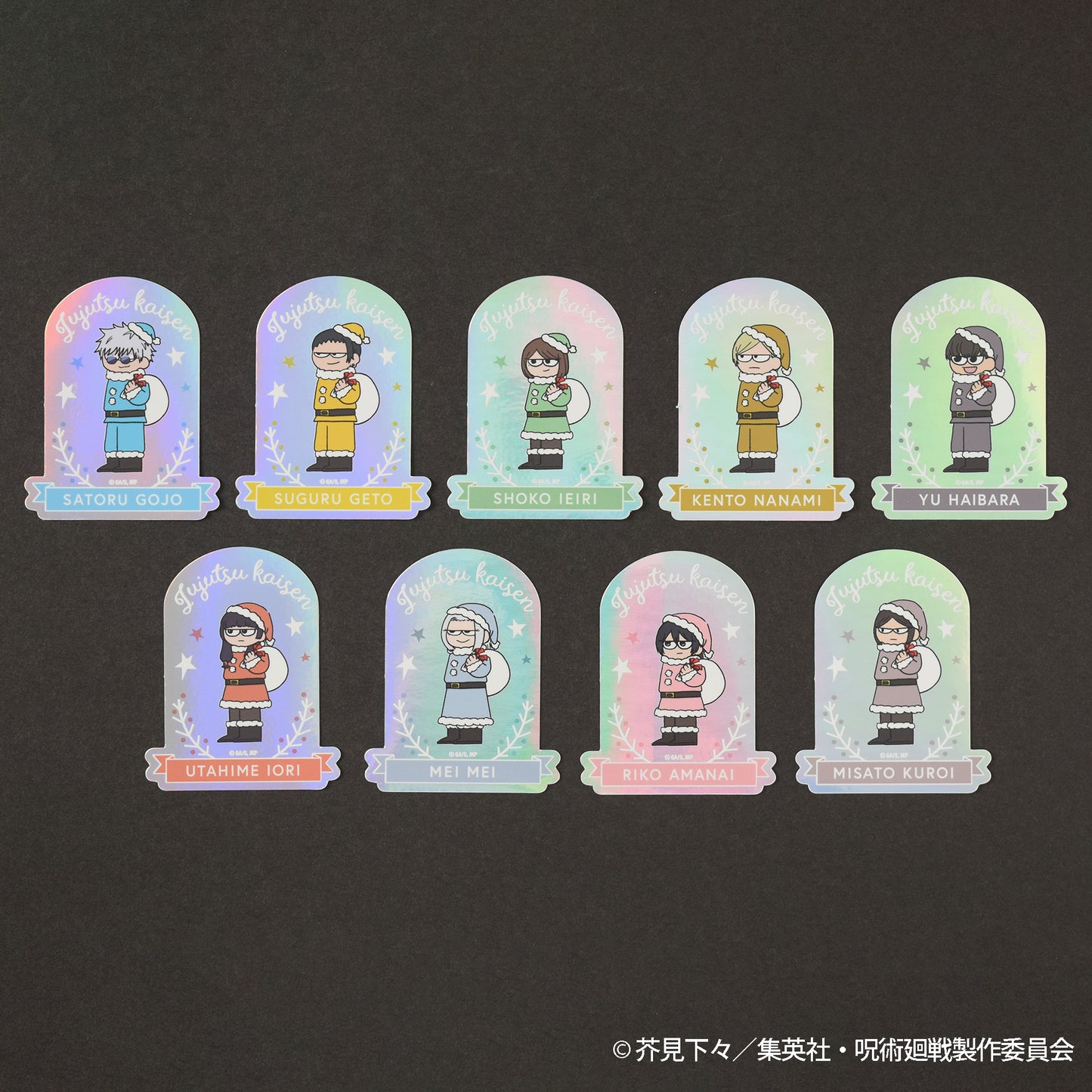 《咒術回戰》_次郎理ホログラム貼紙~聖誕懷玉・玉折ver.~(冥冥)