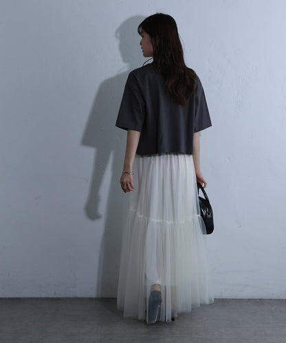 12/天竺箔印花T恤