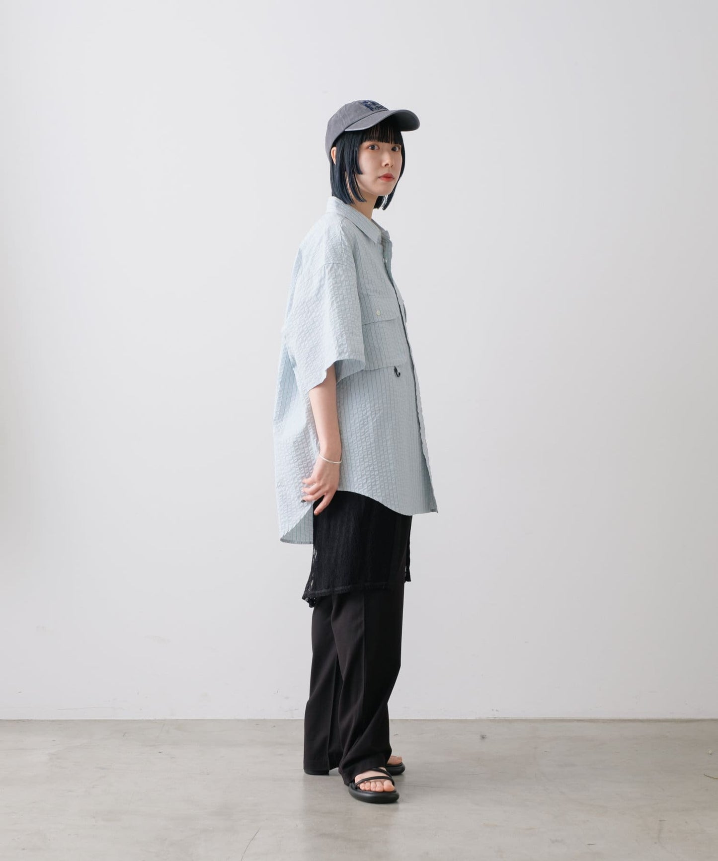 【WHIMSIC】短袖釣魚襯衫