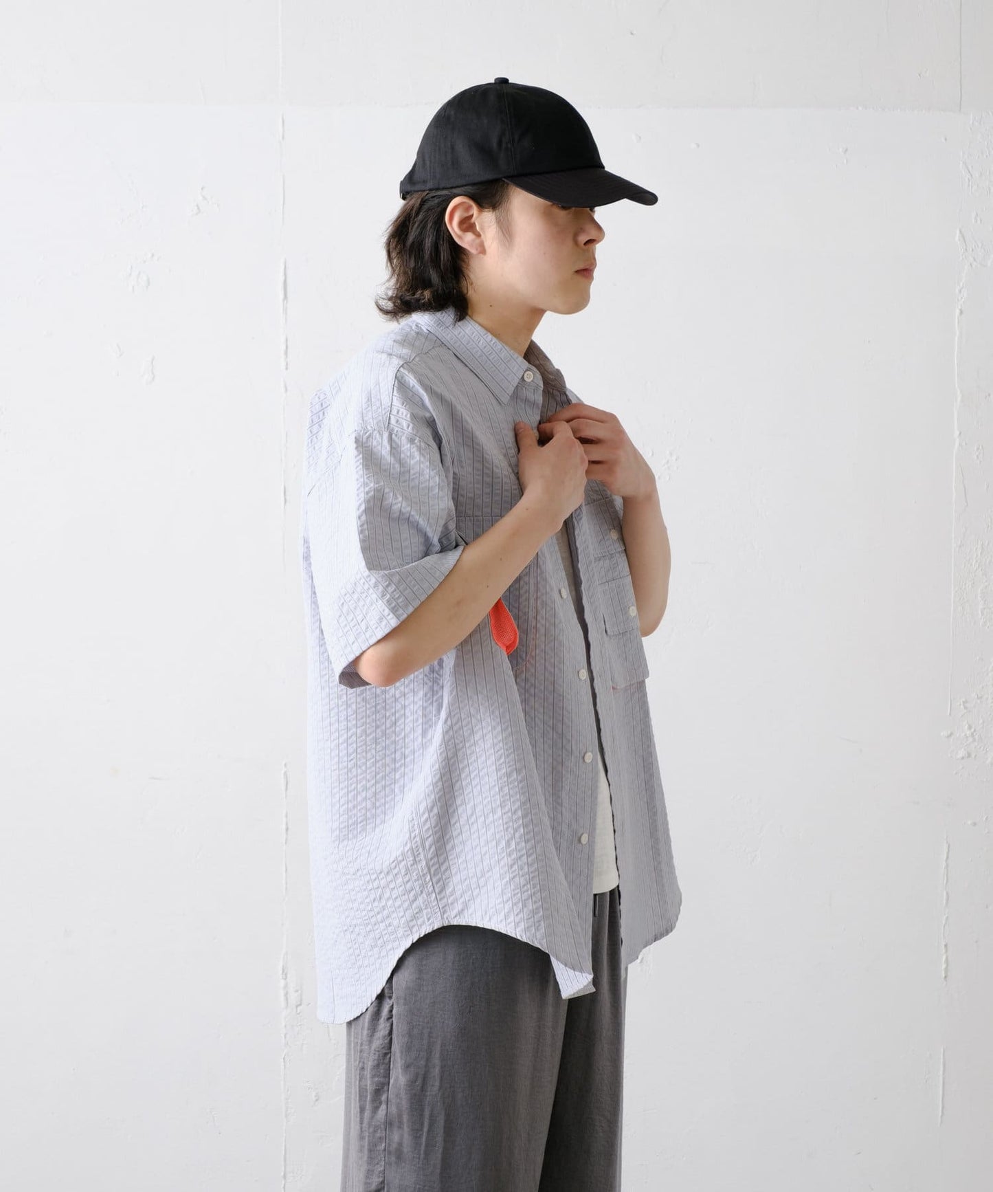 【WHIMSIC】短袖釣魚襯衫