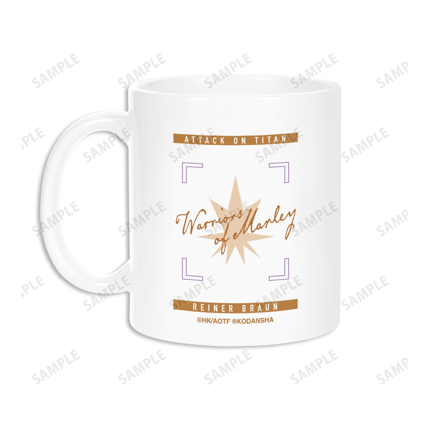 《進擊的巨人》-雷納 Ani-Art 水漾系列 馬克杯