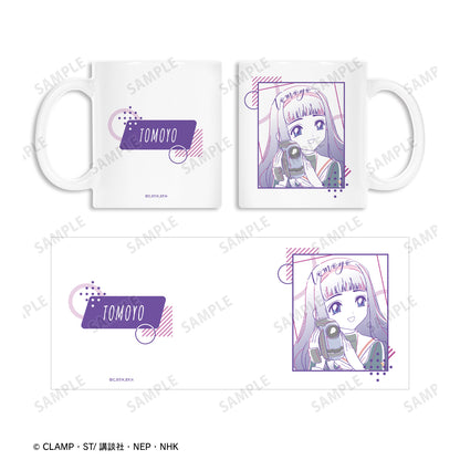 《魔卡少女櫻》_知世 信紙圖案 馬克杯