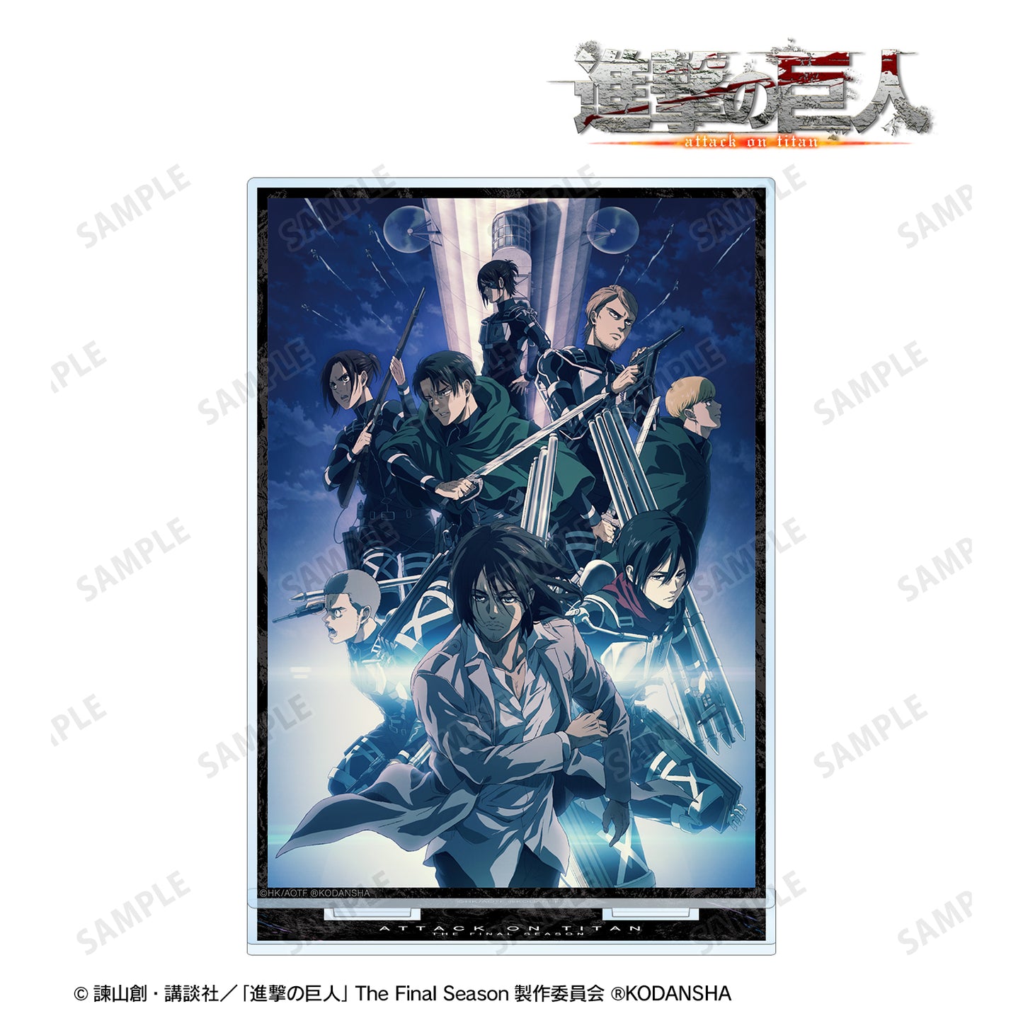 《進擊的巨人》BIG亞克力立牌 ver.B