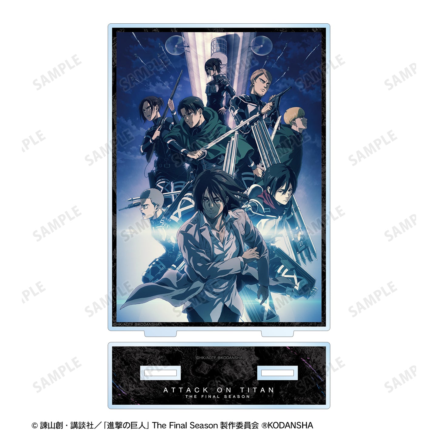 《進擊的巨人》BIG亞克力立牌 ver.B