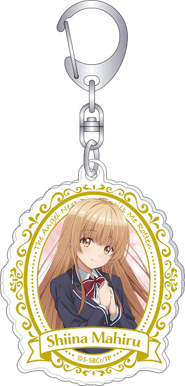 《關於我在無意間被隔壁的天使變成廢柴這件事》丙烯鑰匙扣／椎名真晝