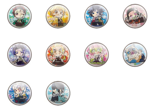 《鬼滅之刃》一息微笑 扭蛋胸章 完整禮盒