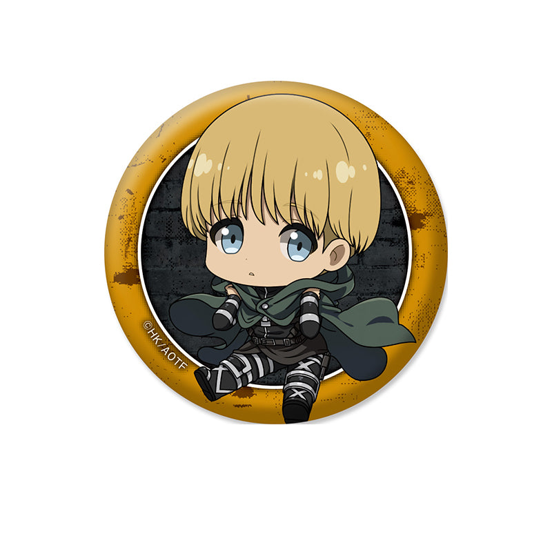 《進擊的巨人》最終季 平貼女交易罐徽章 第三彈 8個裝箱共8種