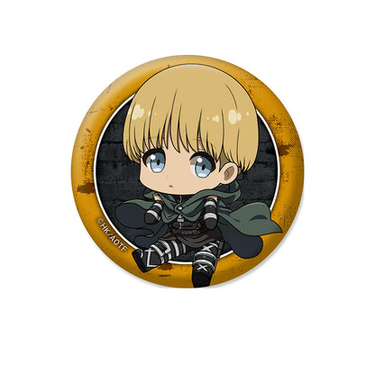 《進擊的巨人》最終季 平貼女交易罐徽章 第三彈 8個裝箱共8種