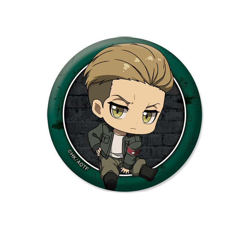 《進擊的巨人》最終季 平貼女交易罐徽章 第三彈 8個裝箱共8種