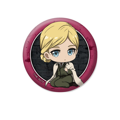 《進擊的巨人》最終季 平貼女交易罐徽章 第三彈 8個裝箱共8種