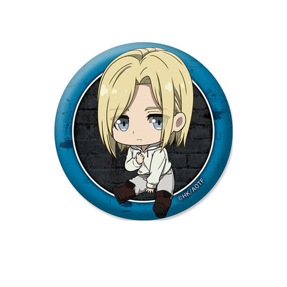 《進擊的巨人》最終季 平貼女交易罐徽章 第三彈 8個裝箱共8種