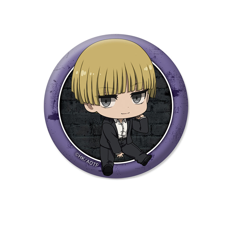 《進擊的巨人》最終季 平貼女交易罐徽章 第三彈 8個裝箱共8種