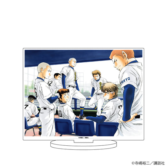 《鑽石王牌 actⅡ》角色亞克力手辦20/集合設計B(官方插圖)