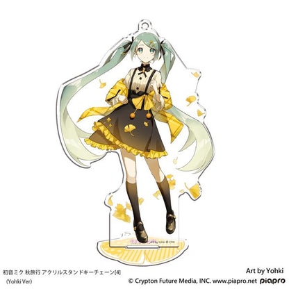 《初音未來》秋季旅行 亞克力立體鑰匙扣Yohki版