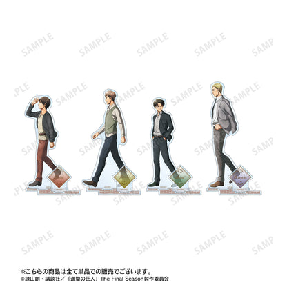 《進擊的巨人》描繪新作 艾倫 行進·水彩風ver. 帶零件的大號亞克力立牌