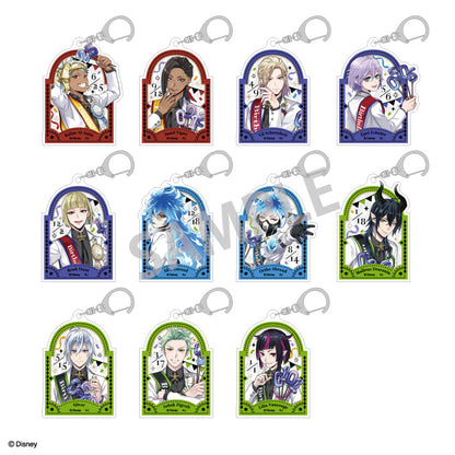 《迪士尼》扭曲仙境_交易亞克力鑰匙扣vol.2_盛裝生日【整盒】