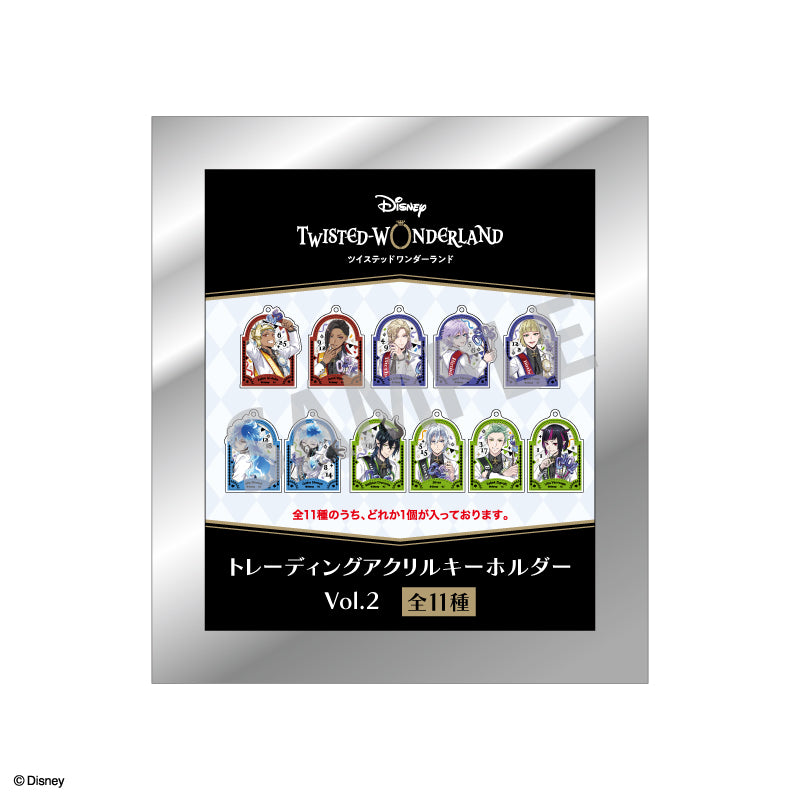 《迪士尼》扭曲仙境_交易亞克力鑰匙扣vol.2_盛裝生日【整盒】