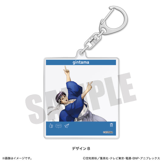 《銀魂》～寺門通OFC篇 Ver.～ 亞克力鑰匙扣 B 志村新八