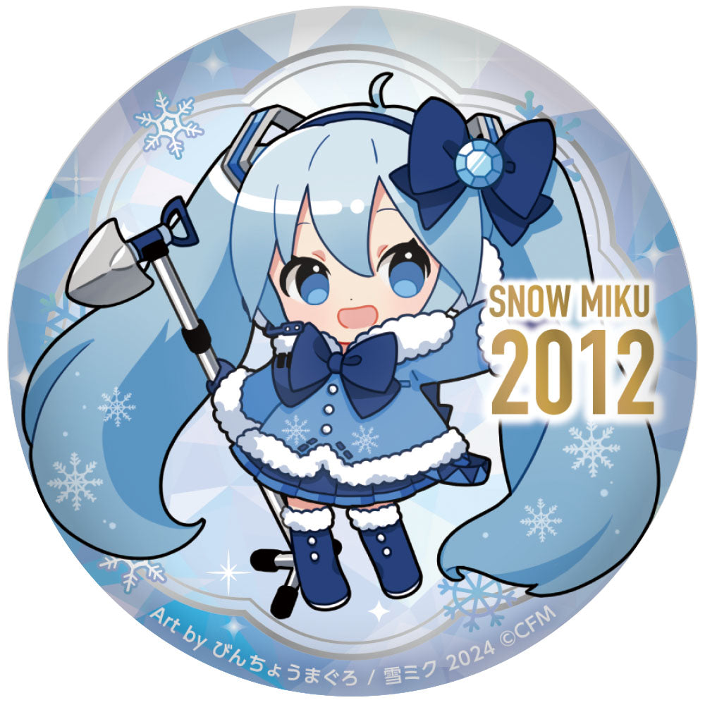 雪初音未來2024_軟軟罐章/15週年 紀念視覺 2012版。