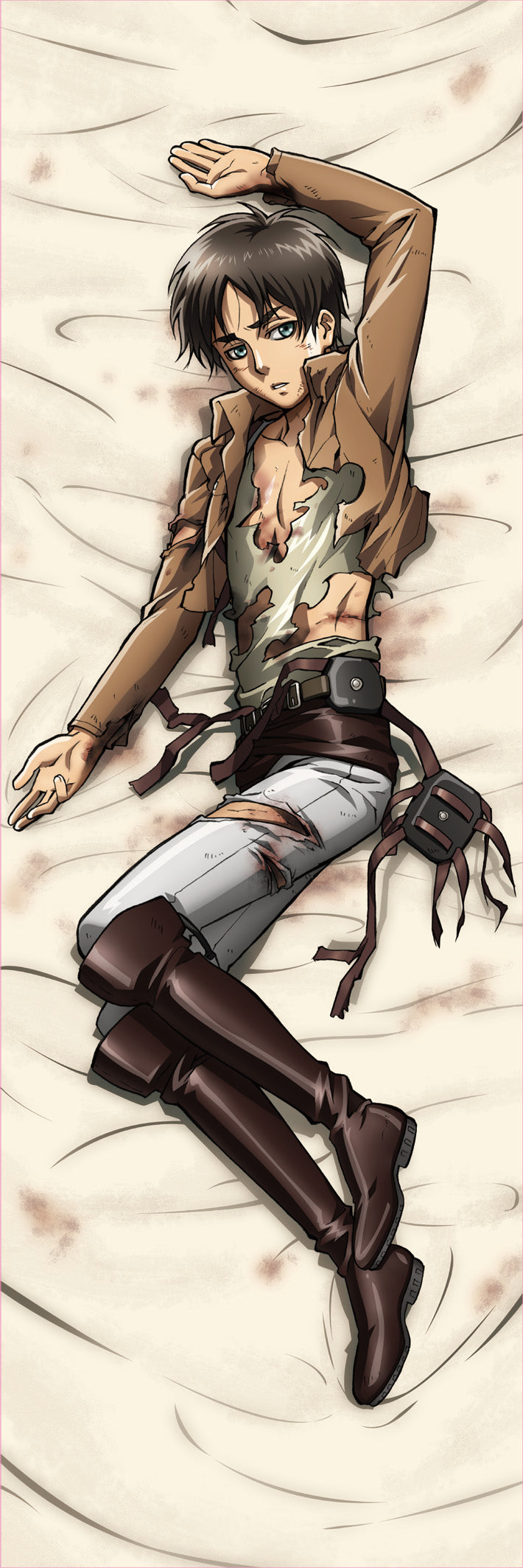 《進擊的巨人》抱枕套/A：艾倫