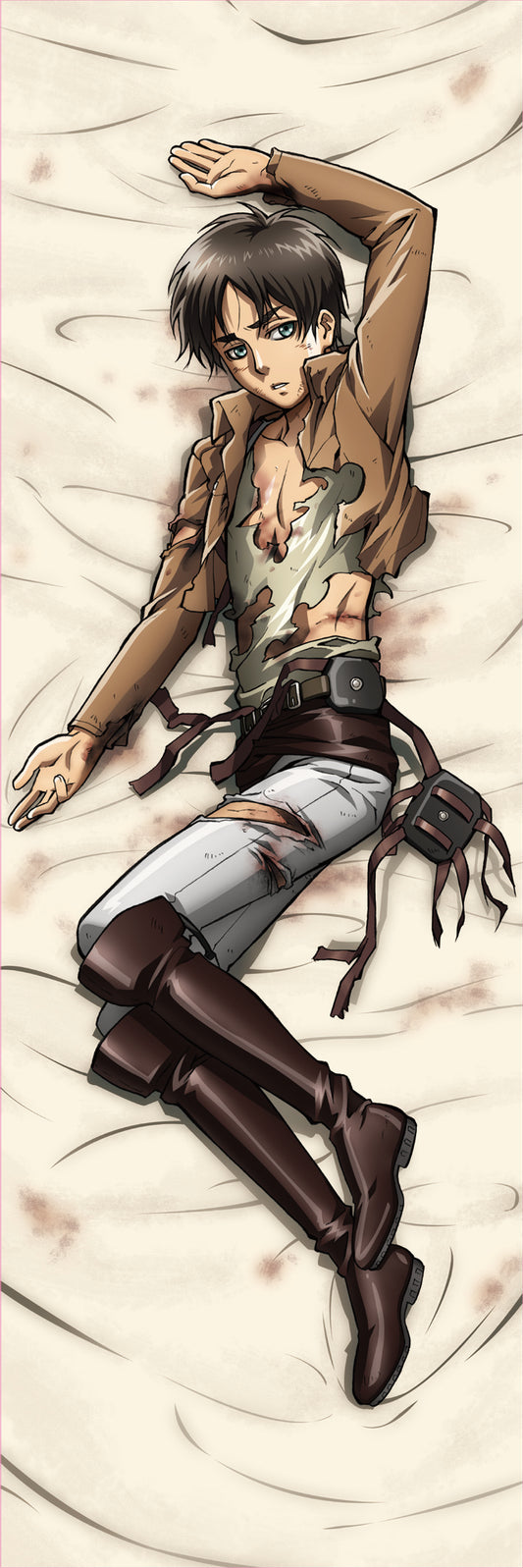 《進擊的巨人》抱枕套/A：艾倫