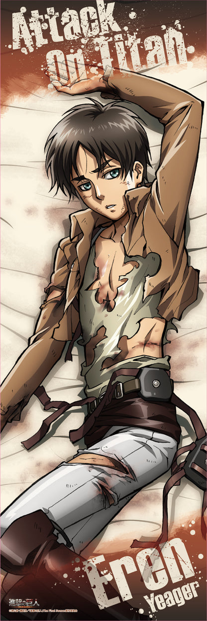 《進擊的巨人》抱枕套/A：艾倫