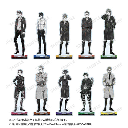 《進擊的巨人》_錫克 Ani-Art 黑標大號亞克力立牌