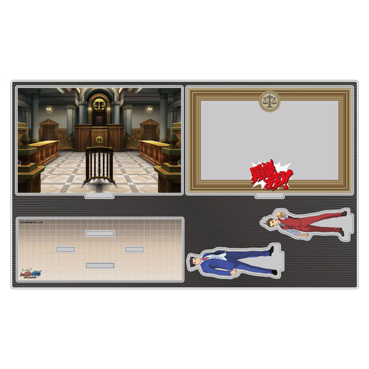 《逆轉裁判》456 王泥喜精選_場景亞克力立牌