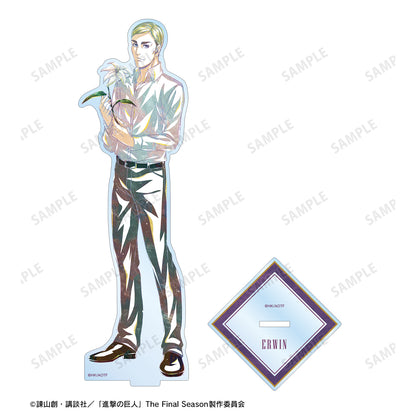 《進擊的巨人》描繪版 艾爾文 花店版 Ani-Art 大亞克力立牌