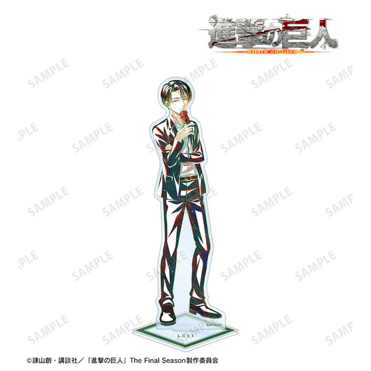 《進擊的巨人》描繪版 利威 花店版 Ani-Art 大亞克力立牌