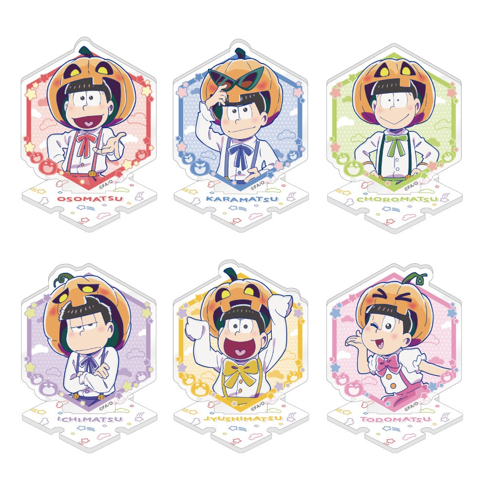 《阿松》交易連接亞克力支架 南瓜版【全套裝箱】