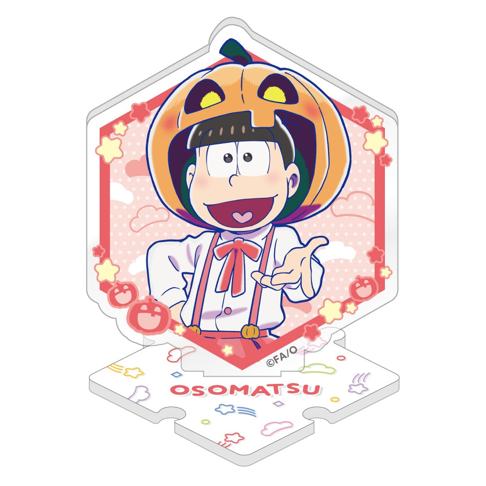 《阿松》交易連接亞克力支架 南瓜版【全套裝箱】