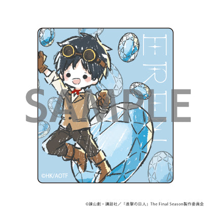 《進擊的巨人》_手機掛件02/生日石版本 艾倫(圖案)