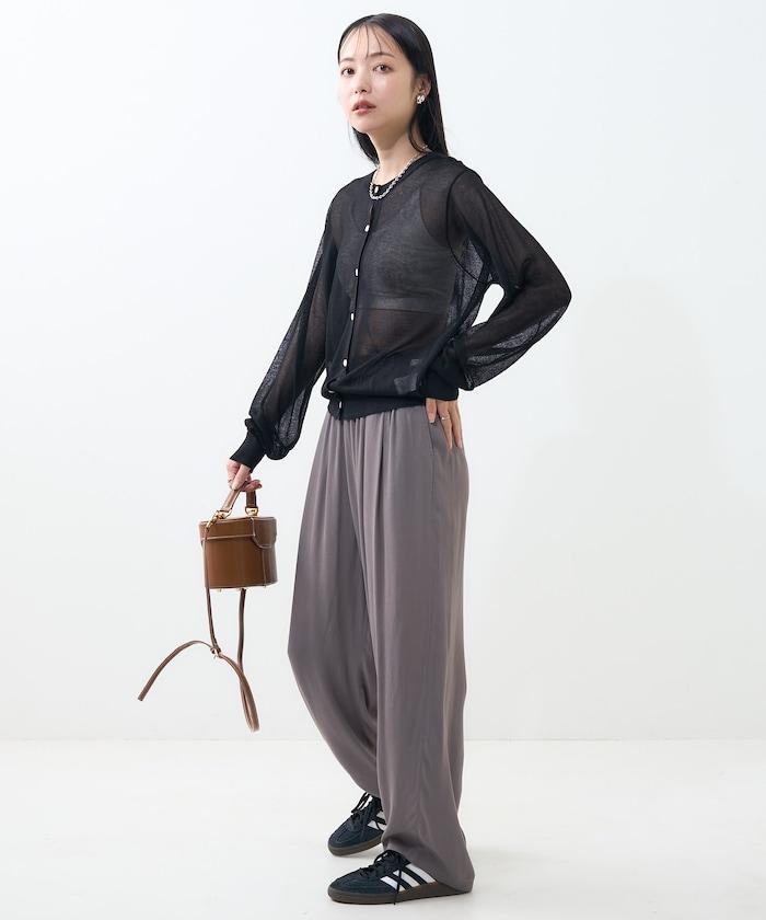 顏色喬策松紗褲/舒適褲