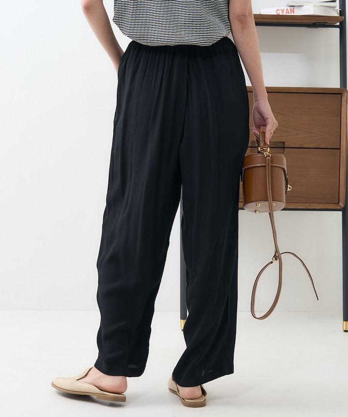 顏色喬策松紗褲/舒適褲