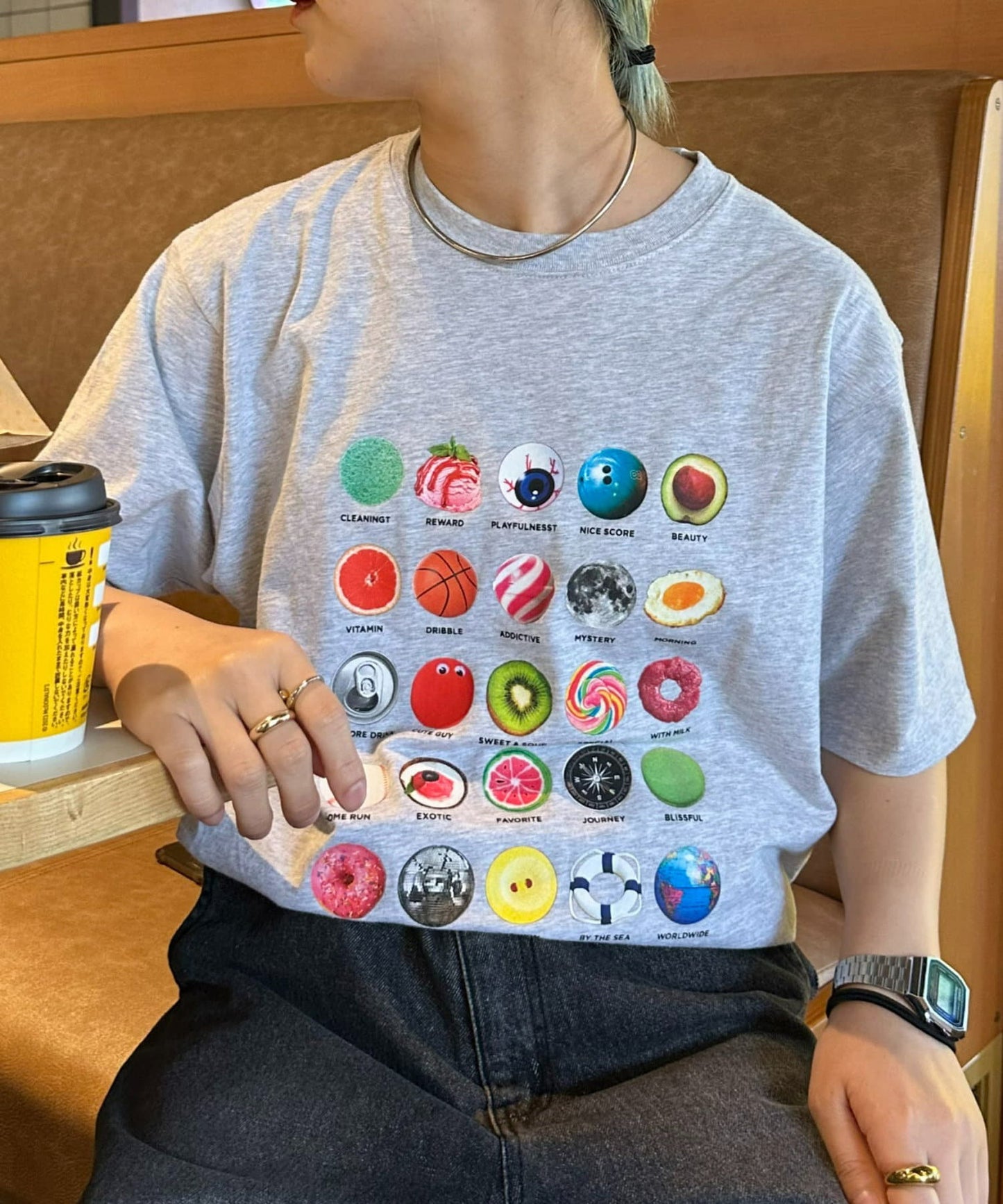 【UNISEX】混搭收藏家T恤