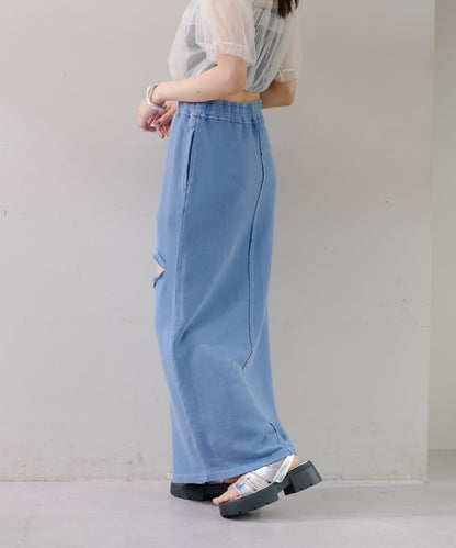 【2尺碼展開】破洞衛衣裙