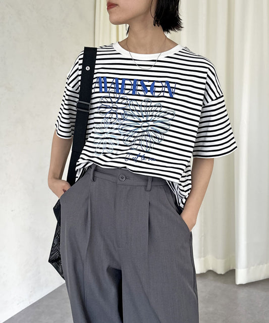 綜合刺繡T-shirt