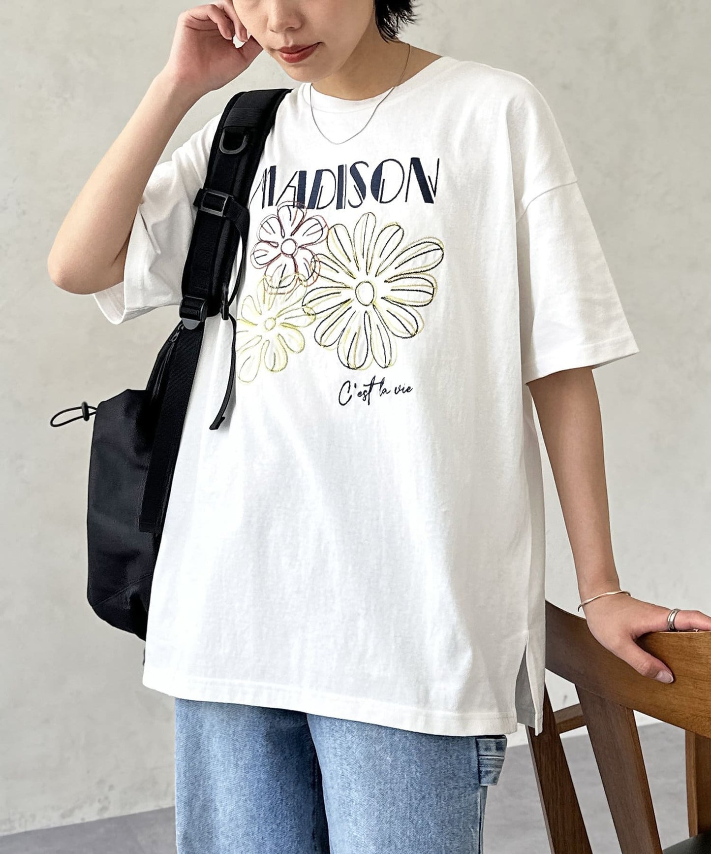 綜合刺繡T-shirt