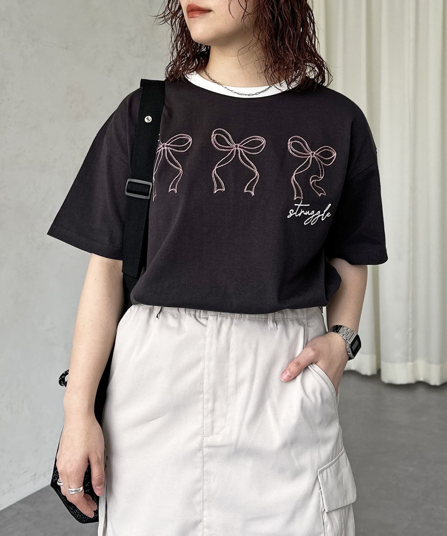 綜合刺繡T-shirt