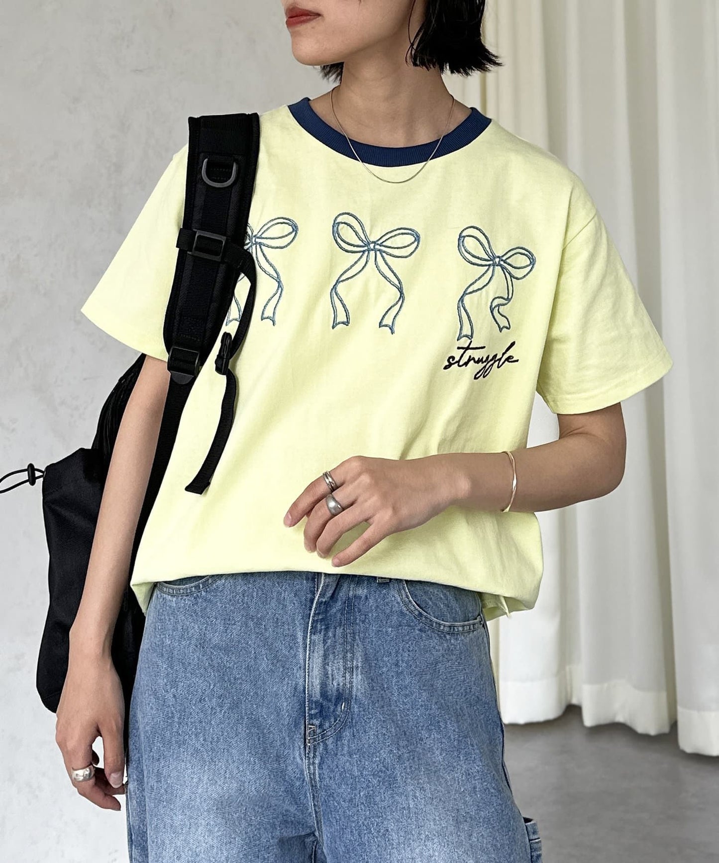 綜合刺繡T-shirt
