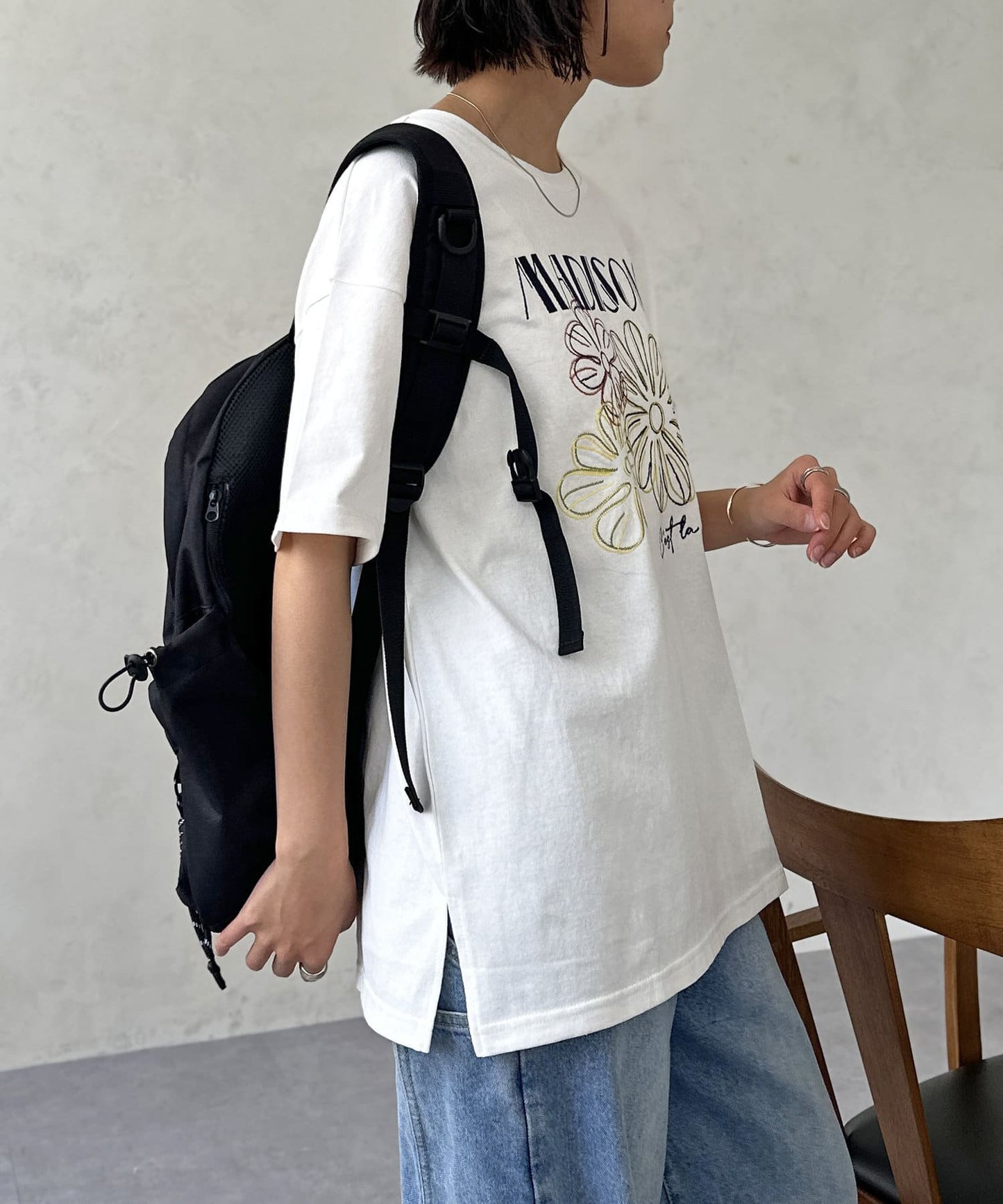 綜合刺繡T-shirt