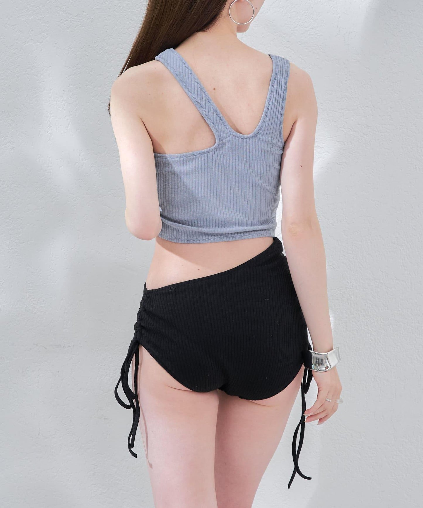 【Chico】設計背心連衣裙