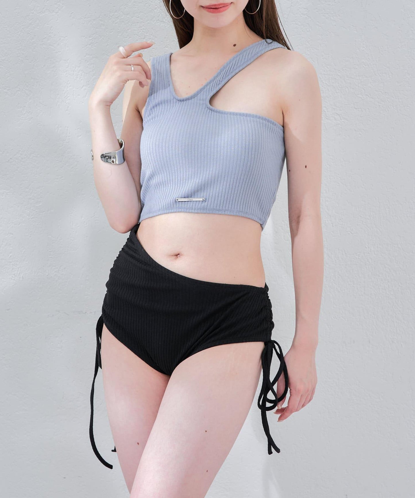 【Chico】設計背心連衣裙