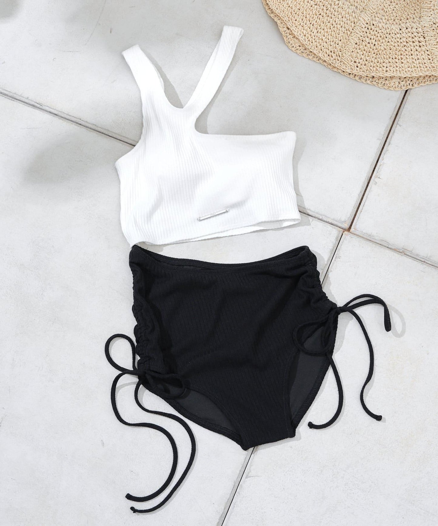 【Chico】設計背心連衣裙