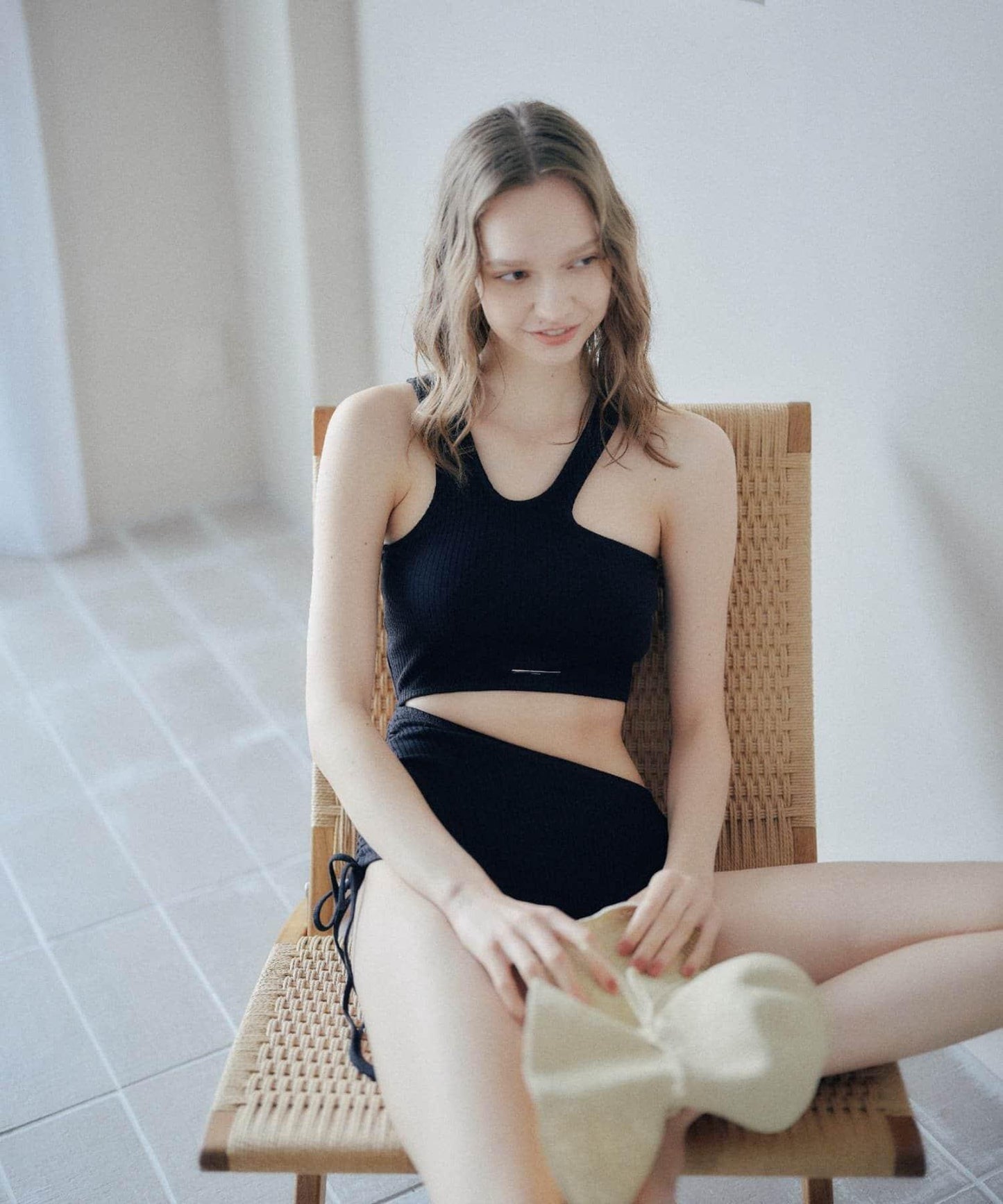 【Chico】設計背心連衣裙