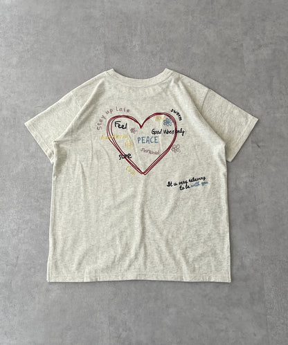 綜合刺繡T-shirt