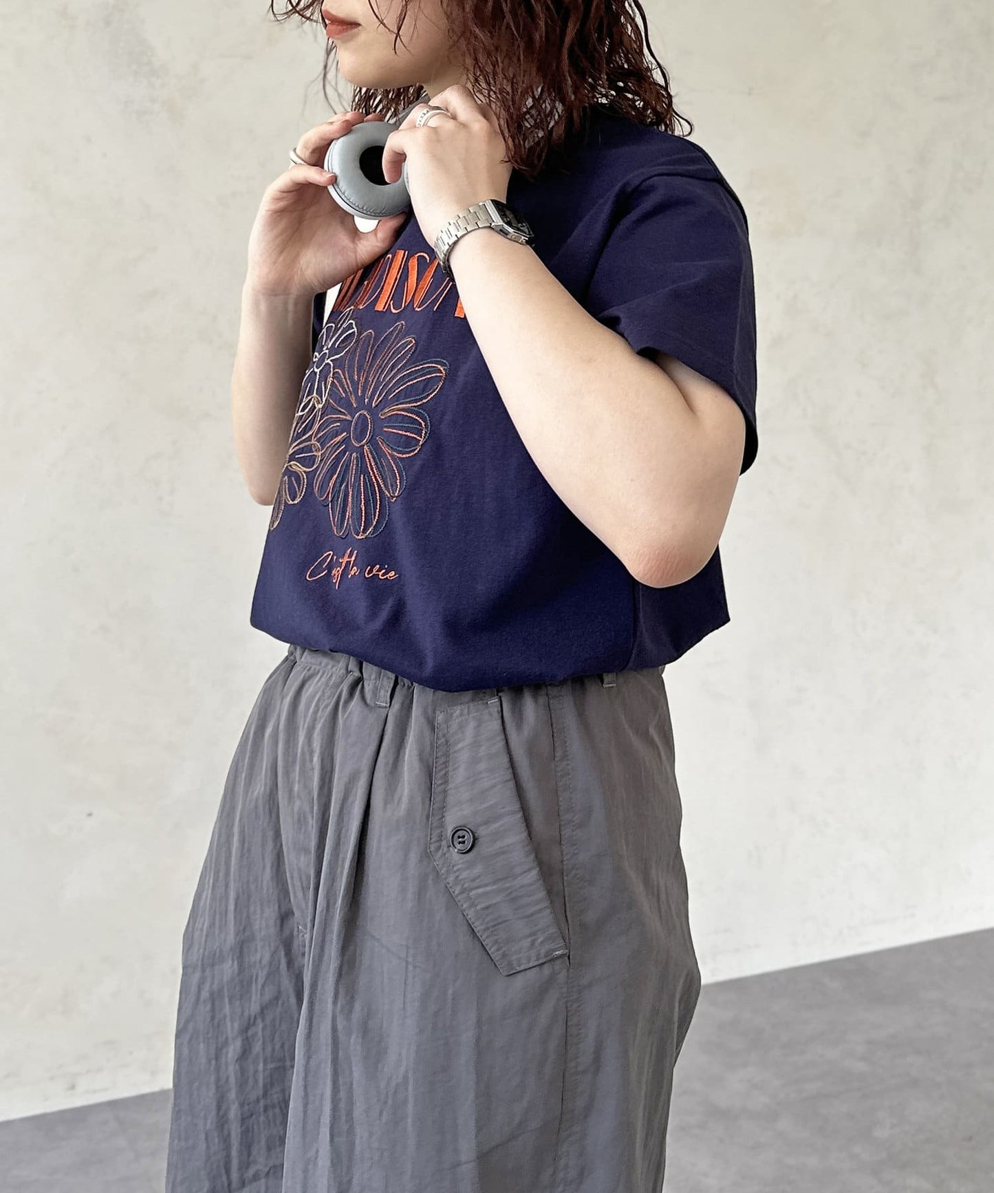 綜合刺繡T-shirt