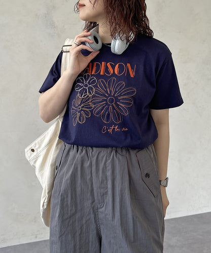 綜合刺繡T-shirt